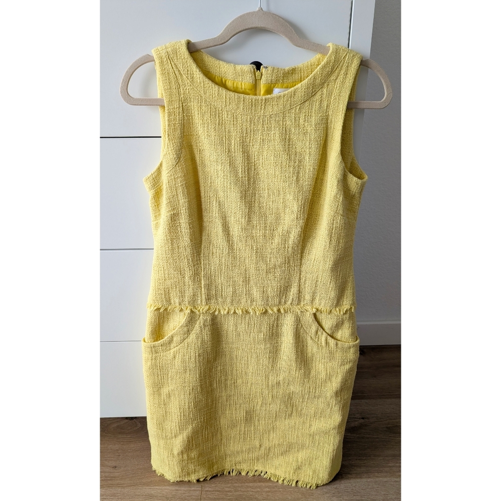 Calvin Klein Sunny Yellow Mini Dress